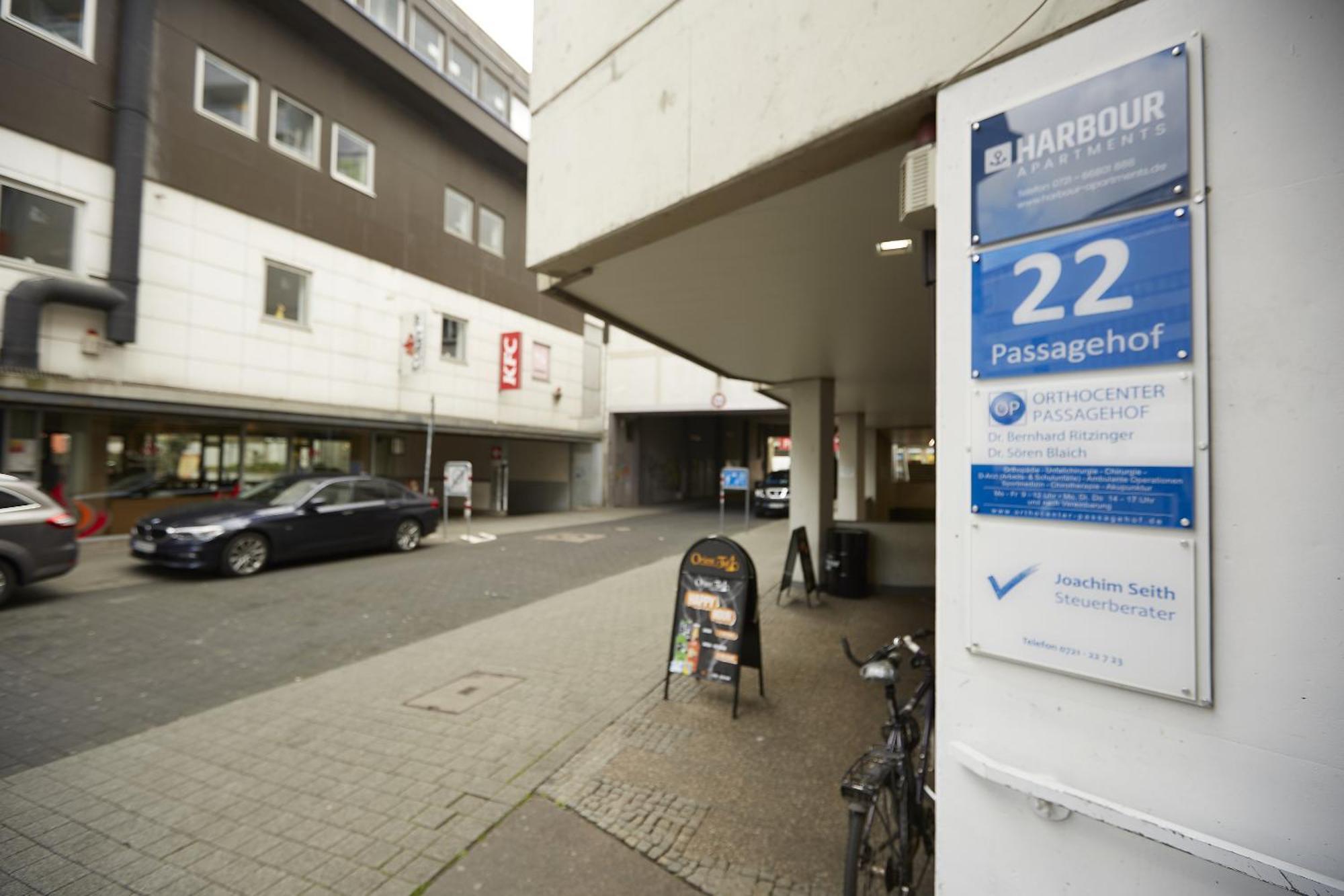 Harbour Apartments Karlsruhe Luaran gambar