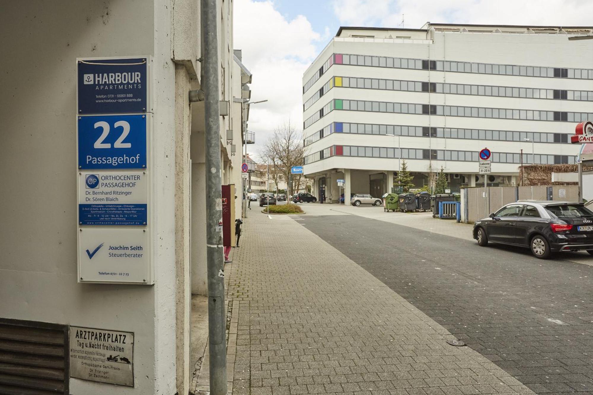 Harbour Apartments Karlsruhe Luaran gambar